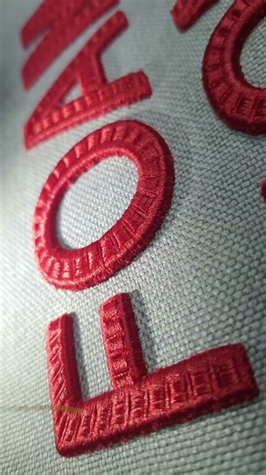 "Introducing Our New 3D Textured Font – Where Depth Meets Design!" #3d #embroidery #art #font