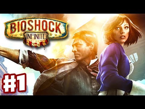 BioShock Infinite - Gameplay Walkthrough Part 1 - City in the Sky Intro (PC, XBox 360, PS3)