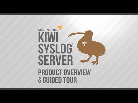 Kiwi Syslog Server: Product Overview & Guided Tour