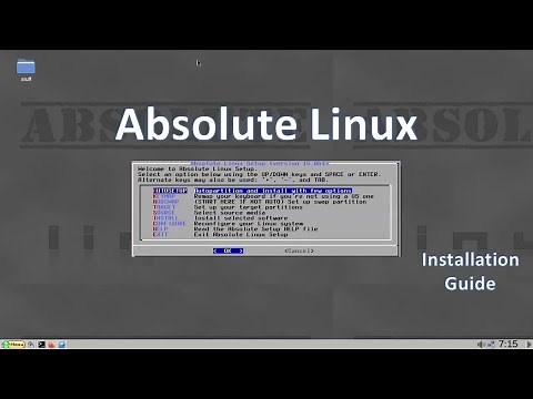 Absolute Linux designed for everyday use "big desktops"