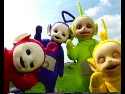 UK VHS Start & End: Teletubbies and the Snow (1999, V1)
