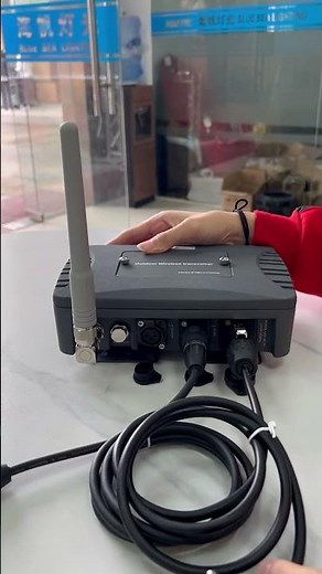 0Waterproof Wireless DMX512 Transmitter & Receiver – Outdoor Ready!