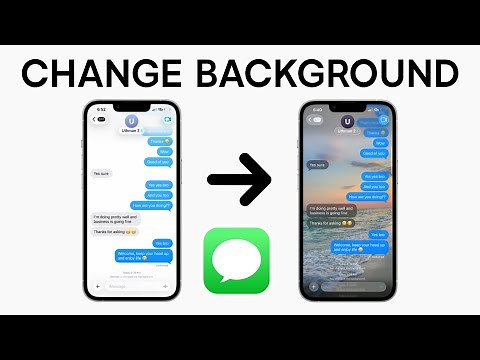 iOS 26: How to Change Text Messages Background in iPhone