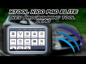 XTool X100 Pad Elite Key Programming Demo | 2009 Renault Clio III