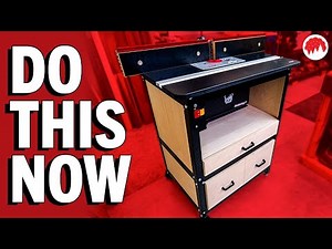 I shouldn't have waited so long | Woodpeckers Router Table
