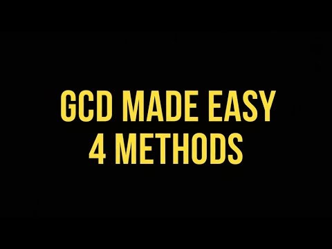 Greatest Common Divisor (GCD) Explained | 4 Easy Methods Step-by-Step