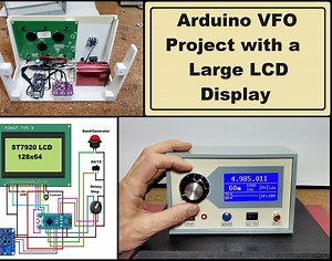 Arduino VFO Project With a Large LCD Display