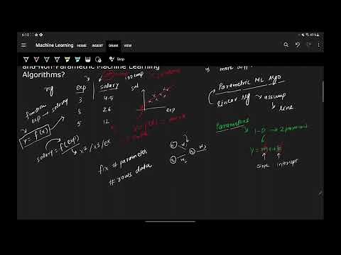What is the difference between Parametric & Non-Parametric ML Algorithms?