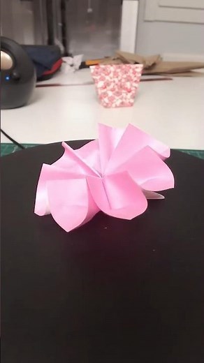 How to Make an Origami Carnation - DIY Flower Papercraft Tutorial (ASMR)