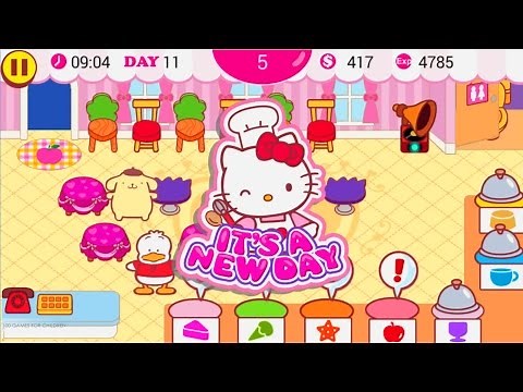 Hello Kitty Cafe HD gameplay video