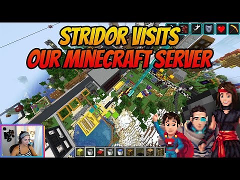 Let's Visit Our Izzy's Game Time MINECRAFT SERVER