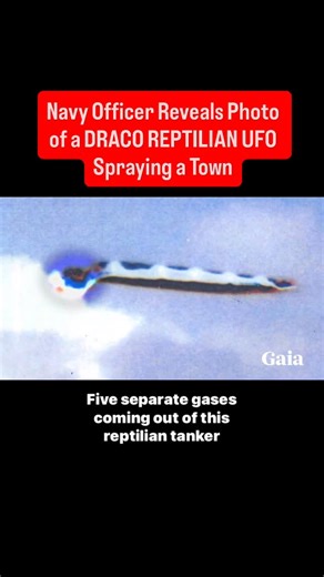 Josh Golembeske on Instagram: "On Cosmic Disclosure, former Navy Officer William Tompkins reveals the long-term presence of Draco ETs on earth, and presents a photograph of what he believes is a Reptilian ship. Cosmic Disclosure on Gaia. S10, EP11: https://www.gaia.com/?utm_source=ambassador&oid=351&affid=3174 #UFO #Aliens #UAP #CosmicDisclosure #draco"