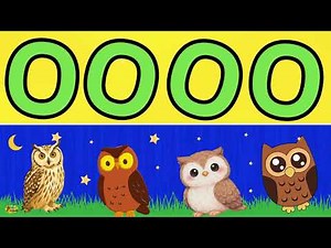 Letter O Song | O is for Orange Owl Octopus