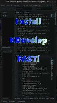 Quick KDevelop Setup on Fedora Linux - Boost Your Coding!