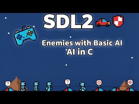 Enemies With Basic AI | SDL2 using C