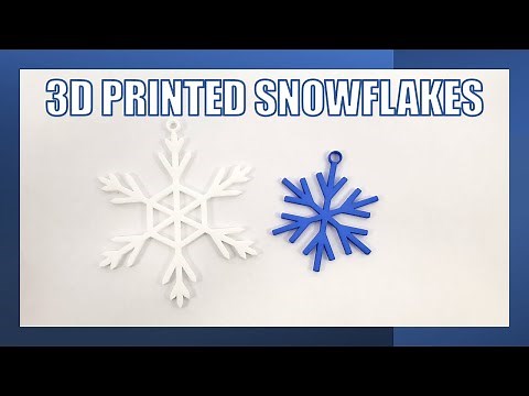 How to Design and 3D Print a Snowflake | STEM Activity