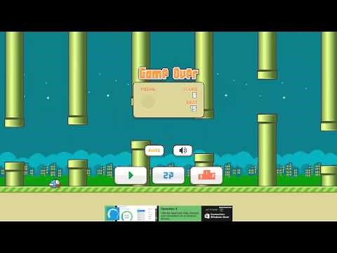 Flappy Bird Gameplay(PC)
