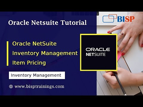 Oracle NetSuite Inventory Management Item Pricing | Oracle NetSuite ERP | Oracle NetSuite BISP
