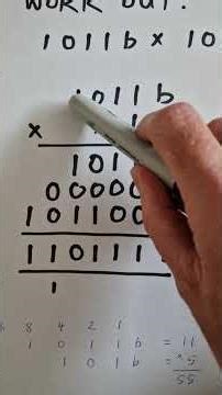 Multiply binary numbers