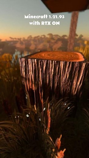 Minecraft 1.21.93 with RTX ON / Download realistic texture pack from www.realsourcepack.com