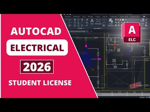 Autodesk AutoCAD Electrical | Download & Install | AutoCAD Electrical 2026 | Student License