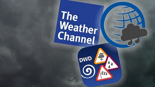Die besten drei Wetter-Apps
