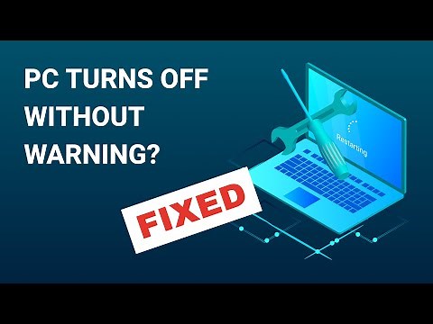 PC turns off without warning – what to do? Fixed