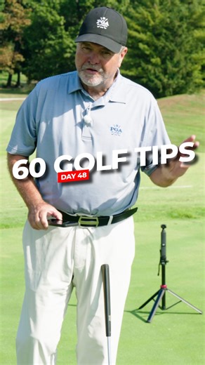 60 Golf Tips in 60 Days⛳- Day 48: The Metronome Drill That Creates Perfect Putting Tempo Your putting tempo should stay the same on every putt, whether it’s 3 feet or 30 feet. And the easiest way to train that rhythm is by using a metronome. Why 77 BPM? Most golfers find that 77 beats per minute gives them the ideal stroke tempo: • Backswing… impact • Backswing… impact • Smooth, steady, repeatable How to practice it: • Set a metronome to 77 BPM (any phone app works). • Use it with any drill — st