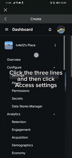 How to create private servers for your games in roblox!