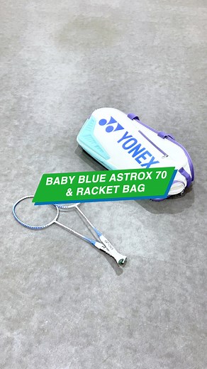 Frame Astrox 70 JPN x Tournament Bag , perpaduan warna Baby Blue⚡️ #astrox70 #tournamentbag #yonexbag #tasyonex #yonex #TeamYonex #raketyonex #yonexofficialshop #yonexofficialstore #yonexindonesiaofficial #yonexindonesia #yonexsunriseindonesia
