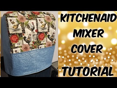 VLOGTOBER 29 || KitchenAid Mixer Cover Sewing Tutorial ¿¿ || 🤷‍♀️🤔