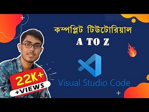 How to download & Install and Use Visual Studio Code on Windows 10 in Bangla | A to Z Tutorial