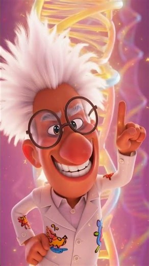 DNA Explained 😳 Dance Party Oops! Your Body’s Code?! #funnyscience #professoroops #scienceshorts