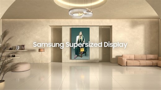 1.4K views · 63 reactions | Create lasting moments with the supersized display that draws viewers in. This impressive supersized screen facilitates information sharing and delivers content with unparalleled clarity and impact. Discover more at https://bit.ly/3CB109M and https://bit.ly/4fW0kKn #Samsung #SmartSignage #4KSignage #QMC #QHC | Samsung | Facebook