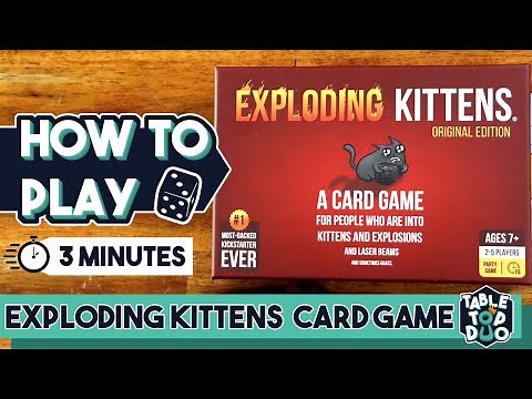 How to Play Exploding Kittens in 3 Minutes