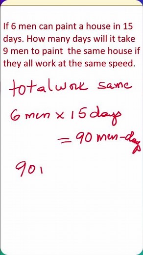 The Simple TRICK to Solving Man Hour Math Problems