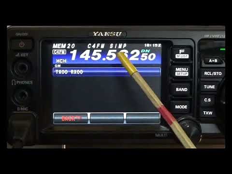 Setting up Yaseu FT991A Group Monitor “GM” and DG-ID C4FM Communications