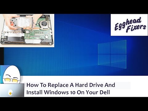 How To Replace a Hard Drive and Install Windows 10 On Your Dell