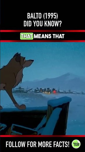 Did you know THIS about BALTO (1995)? Movie Facts & Trivia 4
