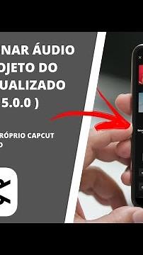 COMO ADICIONAR ÁUDIO NO SEU PROJETO NO CAPCUT ( ATUALIZADO VERSÃO 5.0 )