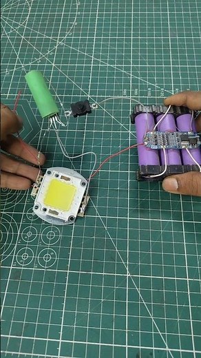 homemade 12 volt led blinking light using simple components
