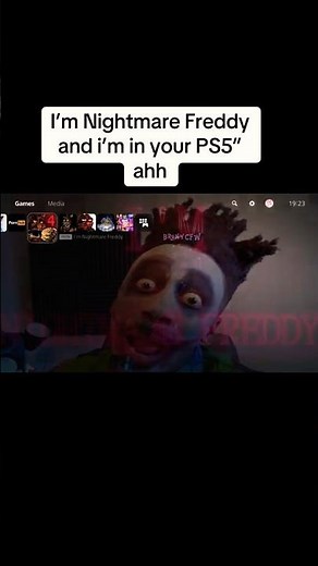 “I’m Nightmare Freddy And I’m In Your Head” ahh PS5 #memes #nightmarefreddy #dax #ps5 #fnaf