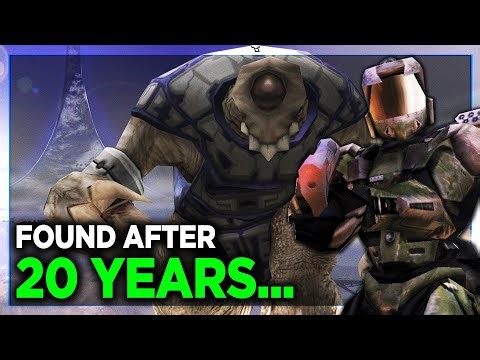 The Lost Halo Game HAS FINALLY BEEN FOUND... (And it's PLAYABLE!)