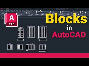 AutoCAD Blocks Explained — Complete Beginner to Advanced Tutorial (Full Guide)