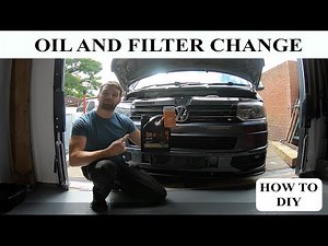 Oil And Filter Change Vw Transporter