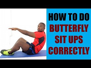 How to Do a Butterfly Sit Ups (and Variations) for a Strong Core