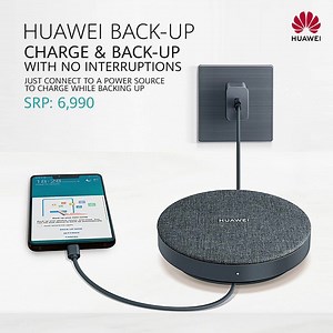 2K reactions · 79 shares | Make your life smoother with the Huawei Back-up and enjoy uninterrupted screen time even while backing up! Connect the Huawei Back-up to a power source and still use your phone freely as it charges and backs up data at the same time! Available for P6,990 at Huawei Concept Stores nationwide. #Huawei1TBBackupStorage | Huawei Mobile | Facebook