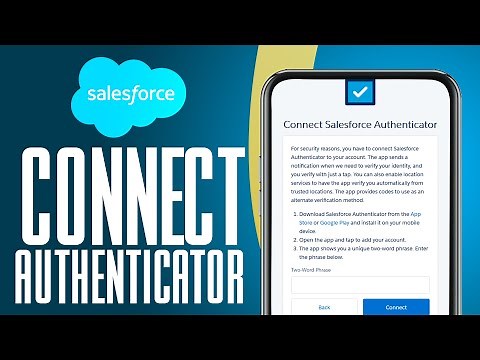 How To Connect Salesforce Authenticator App (2025) FAST & EASY