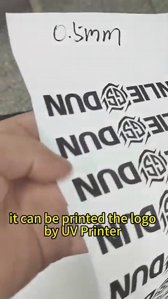 3D Thick TPU Printable vinyl by UV Printer