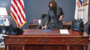 Navy Sailors Build Vice President’s Desk with Wood from USS Constitution